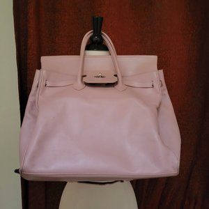 Italian, Le Solim Leather Travel Satchel